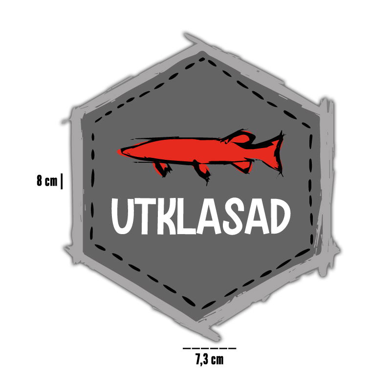 Utklasad Logo Sticker - Klistermärke