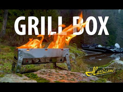 Wiggler Grill Box Stainless Steel 39x30x8cm