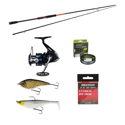 Utklasad Fiskeset - Börja fiska Gädda - Haspel