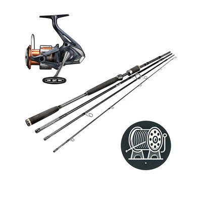 Utklasad Fiskeset - Havsöring Kust - Nasci W3 4sec - Haspel