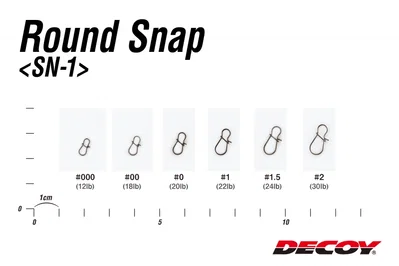 Decoy SN-1 Round Snap (paket)