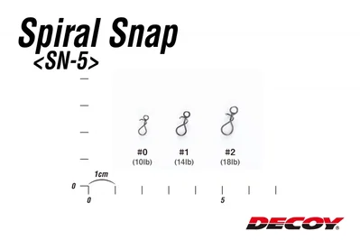 Decoy SN-5 Spiral Snap (paket)