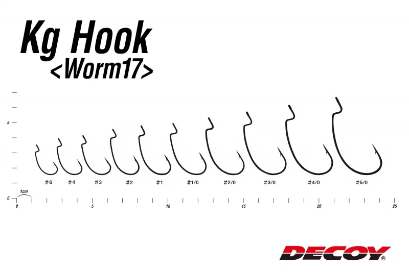 Decoy Worm17 KG Hook (paket)