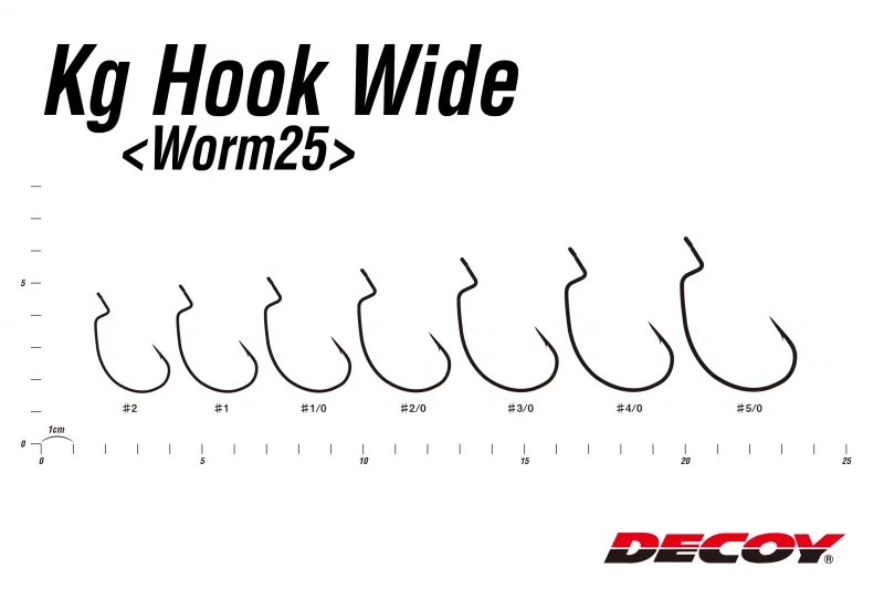 Decoy Worm25 KG Hook Wide (paket)