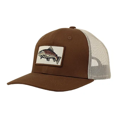 Hurricane Trucker Hat Brown Trout - Keps