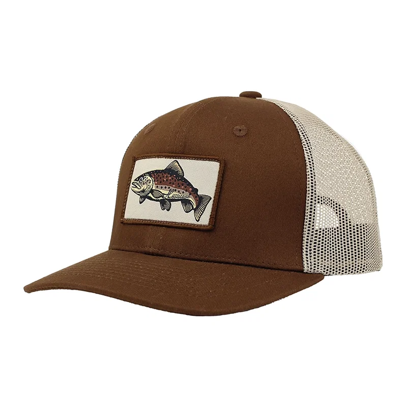 Hurricane Trucker Hat Brown Trout - Keps