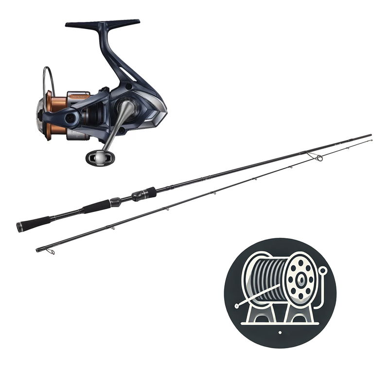 Utklasad Fiskeset - Abborre - Nasci W3 T&C - Haspel