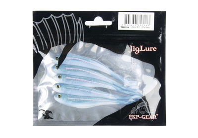 FKP Gear JigLure JL3 Twin Tail Dropshot 10cm (5-pack)