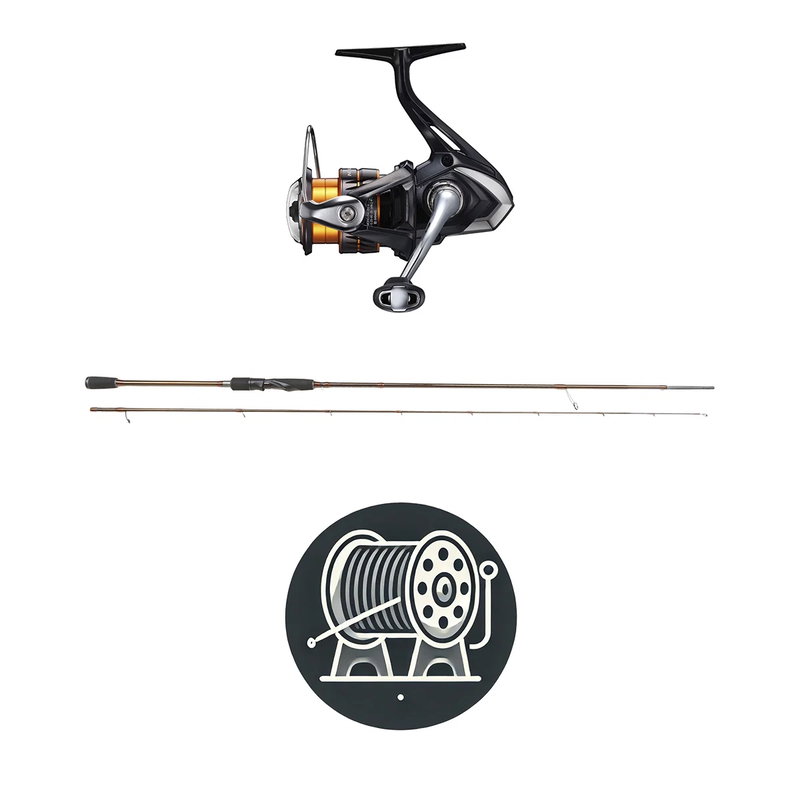 Utklasad Fiskeset - Abborre Allround - Nexave Lupus - Haspel