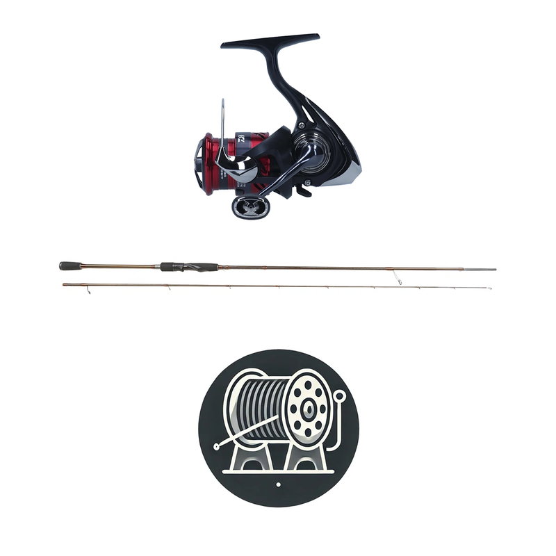Utklasad Fiskeset - Abborre Allround - Ninja Lupus - Haspel