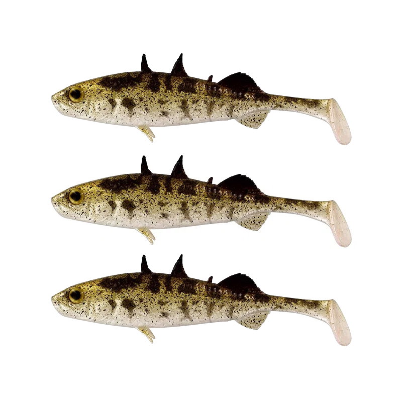Westin Stanley the Stickleback Shadtail 7,5cm 4g (3-pack)