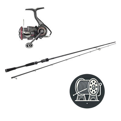 Utklasad Fiskeset - Abborre - Fuego W3 T&C - Haspel