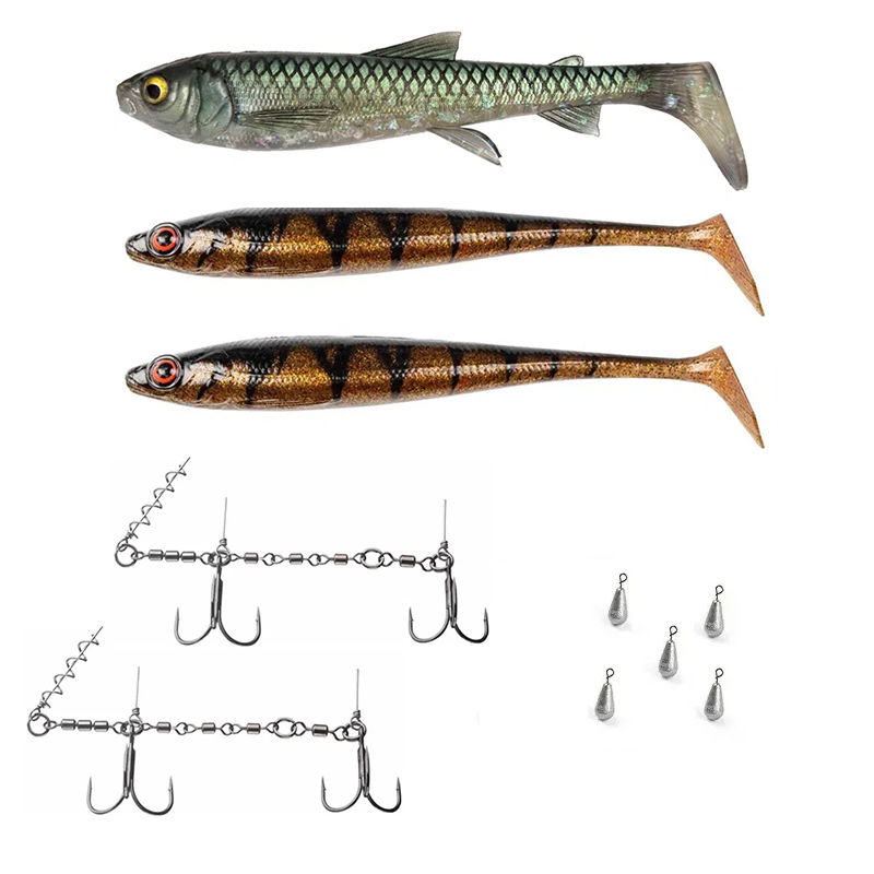 Utklasad Betespaket - Gädda Mjukbete 3