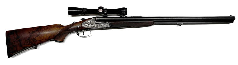 Joseph Winkler, cal 12 - 7x57R Drilling, begagnad