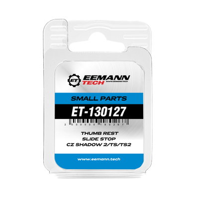 Eemann Tech Thumb Rest Slide Stop for CZ Shadow 2/TS/TS2 - BLACK