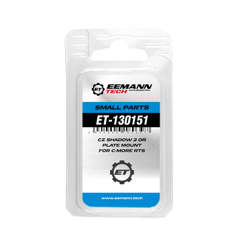 Eemann Tech CZ SHADOW 2 OR Plate Mount for C-More RTS