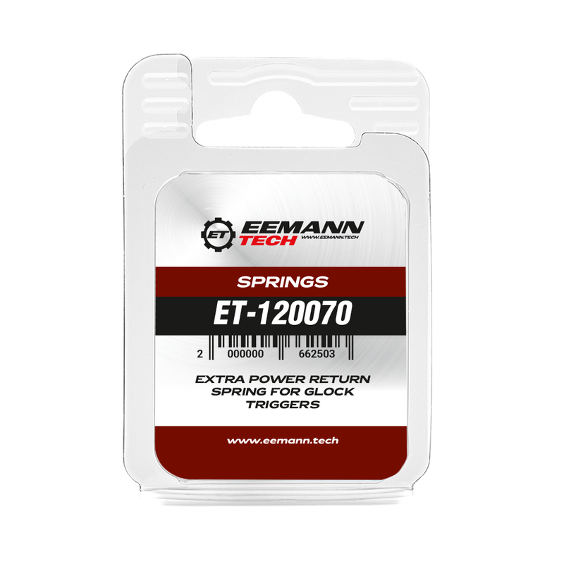 Eemann Tech Extra Power Return Spring for Glock Trigger