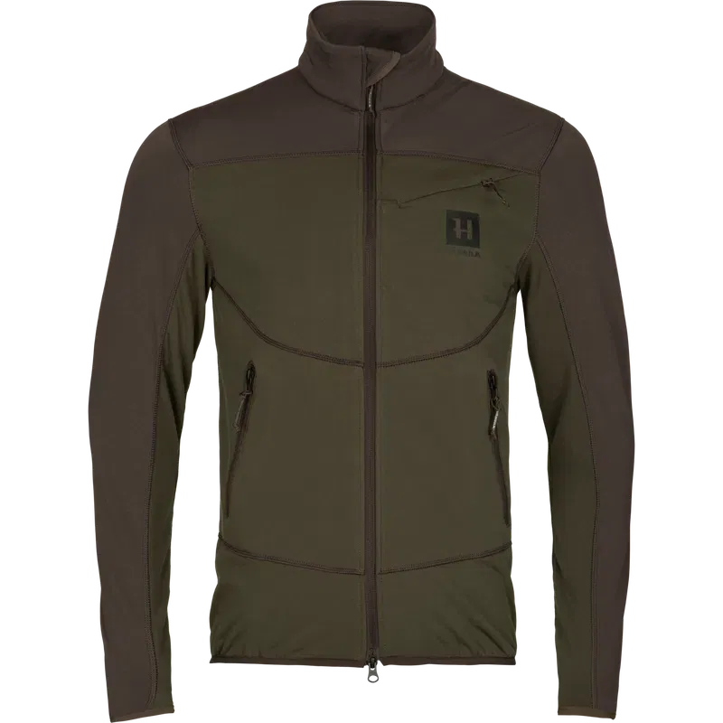 HÄRKILA Olaf fleece jacka  Willow green/Shadow grey  S