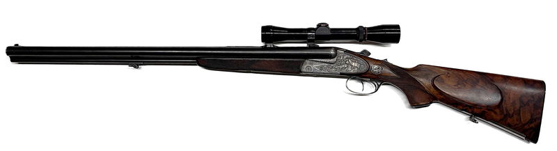 Joseph Winkler, cal 12 - 7x57R Drilling, begagnad