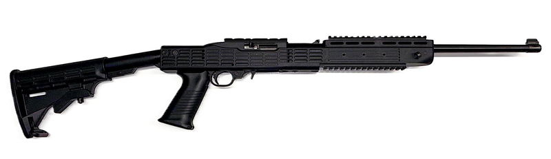 Kulgevär Ruger 10-22 kal 22 lr  taktiskt chassi 25 skotts mag