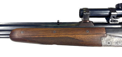 Merkel Suhl 200 E, Kombivapen kaliber 12/70 - 6,5 x 57R, begagnad