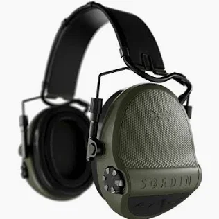 SORDIN X2 GREEN HEADBAND LEATHER GEL