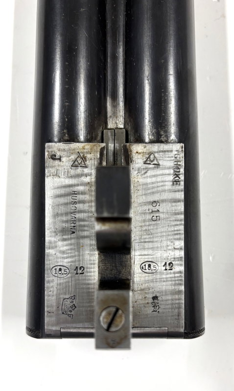 Hagelgevär Husqvarna M 615 Kal 12 + Pipset (Begagnad)