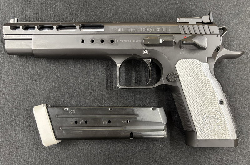 Pistol Tanfoglio Gold Match 9mm (Begagnad)
