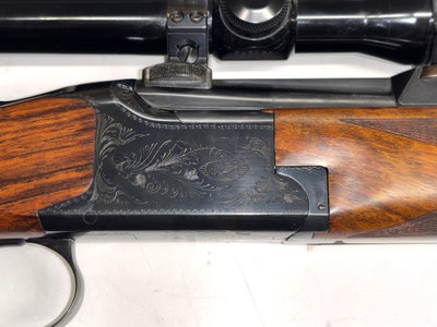Dubbelstudsare Browning Fn B25 A1 Kal 9,3x74R (begagnad)