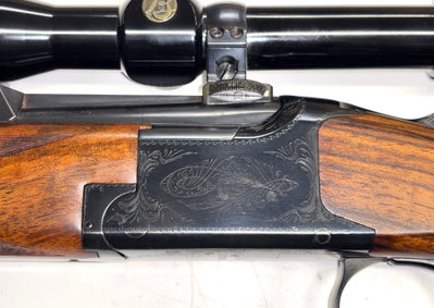 Dubbelstudsare Browning Fn B25 A1 Kal 9,3x74R (begagnad)
