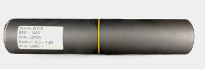 Ljuddämpare Stalon W110, kal 6,5-7,62mm (Begagnad)