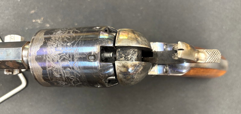 Svartkrutsrevolver Uberti, kal .44 (Begagnad)