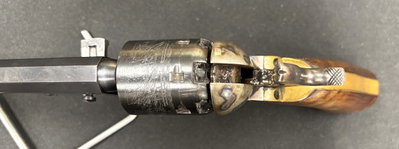 Svartkrutsrevolver Uberti, kal .36 (Begagnad)