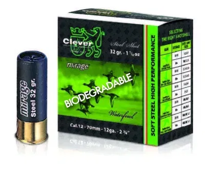 Clever T3 Steel BioDegradable 32 gr, 12/70, US4, 25 ASK