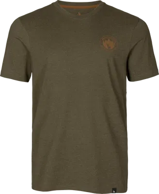 SEELAND Saker T-shirt  Antique Bronze Melange  L