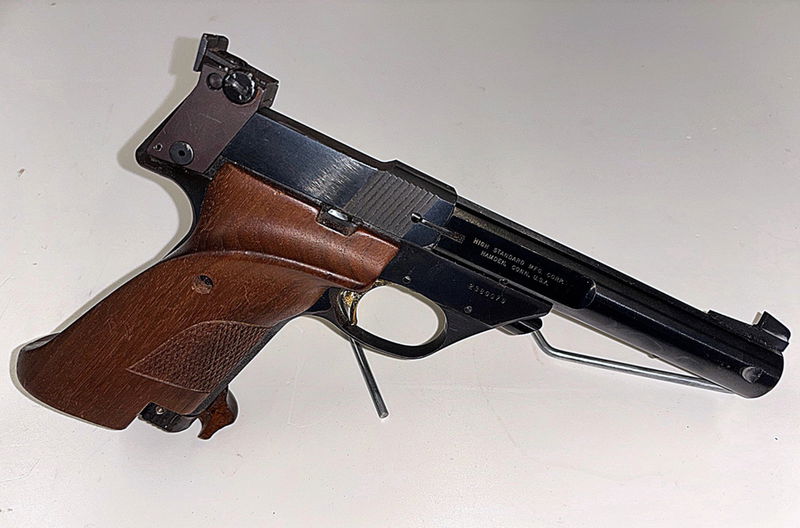 Pistol High Standard Supermatic Trophy 22 Lr Begagnad