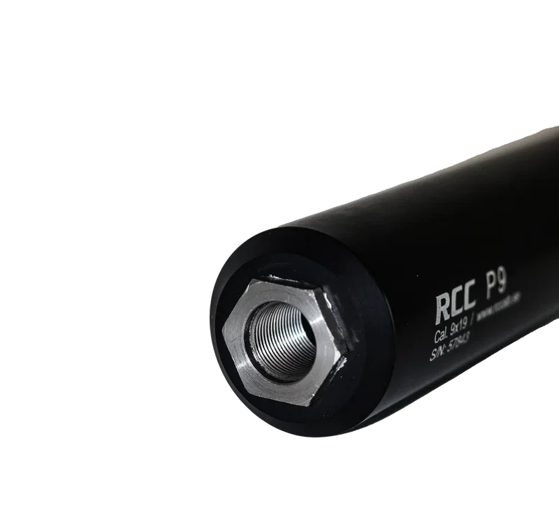 RCC P9 9X19 13,5x1 Vänster Ljuddämpare