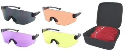 Skytteglasögon Evolution Edge 4 st Color Bundle