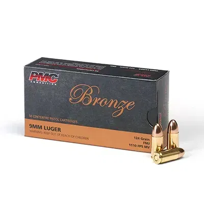 PMC 9mm,124gr FMJ