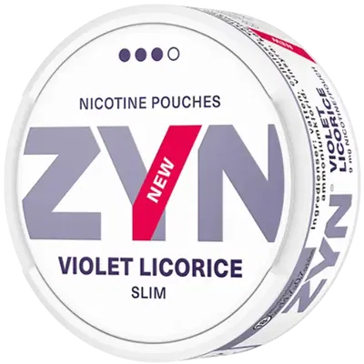 ZYN Violet Licorice Slim Strong