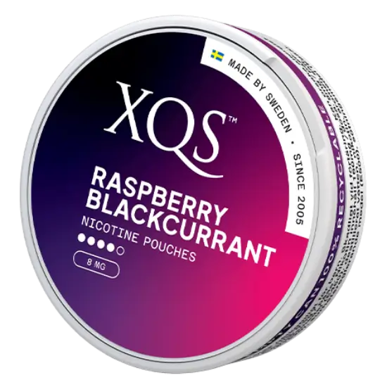 XQS Raspberry Blackcurrant Slim Strong