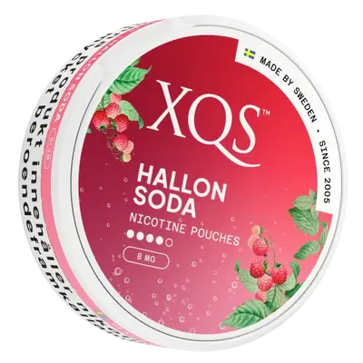 XQS Hallonsoda Strong