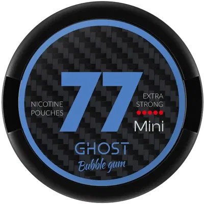 77 GHOST Mini Bubble Gum Extra Strong