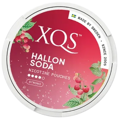 XQS Hallonsoda Strong