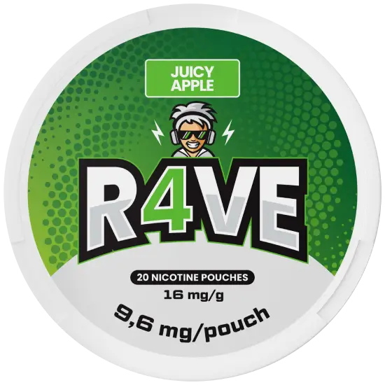 RAVE Juicy Apple 16mg