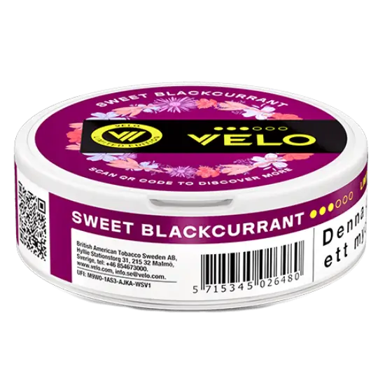 VELO Sweet Blackcurrant