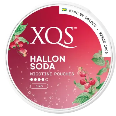 XQS Hallonsoda Strong
