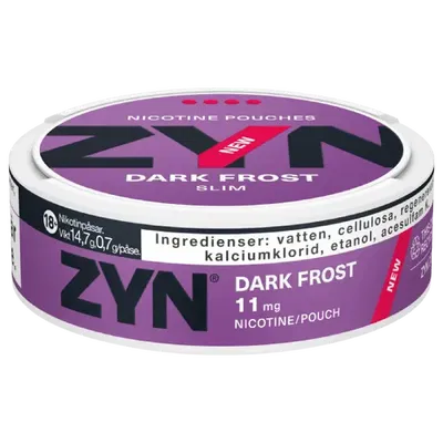 ZYN Dark Frost Slim Extra Strong