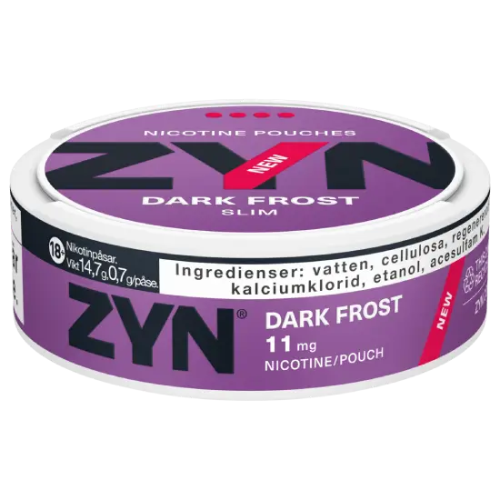 ZYN Dark Frost Slim Extra Strong
