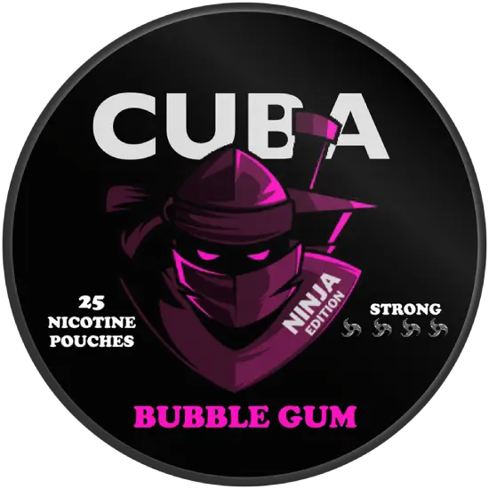 CUBA Ninja Bubble Gum Slim Strong